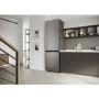 Haier 2D 60 Series 1 377 Litre 70/30 Freestanding Fridge Freezer - Silver