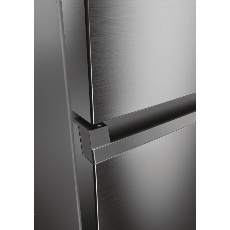 Haier 2D 60 Series 1 377 Litre 70/30 Freestanding Fridge Freezer - Silver