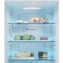 Haier 2D 60 Series 1 377 Litre 70/30 Freestanding Fridge Freezer - Silver