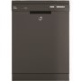 GRADE A2 - Hoover Freestanding Dishwasher HDYN1L390OA With One Touch - Graphite
