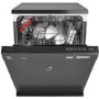 GRADE A2 - Hoover Freestanding Dishwasher HDYN1L390OA With One Touch - Graphite