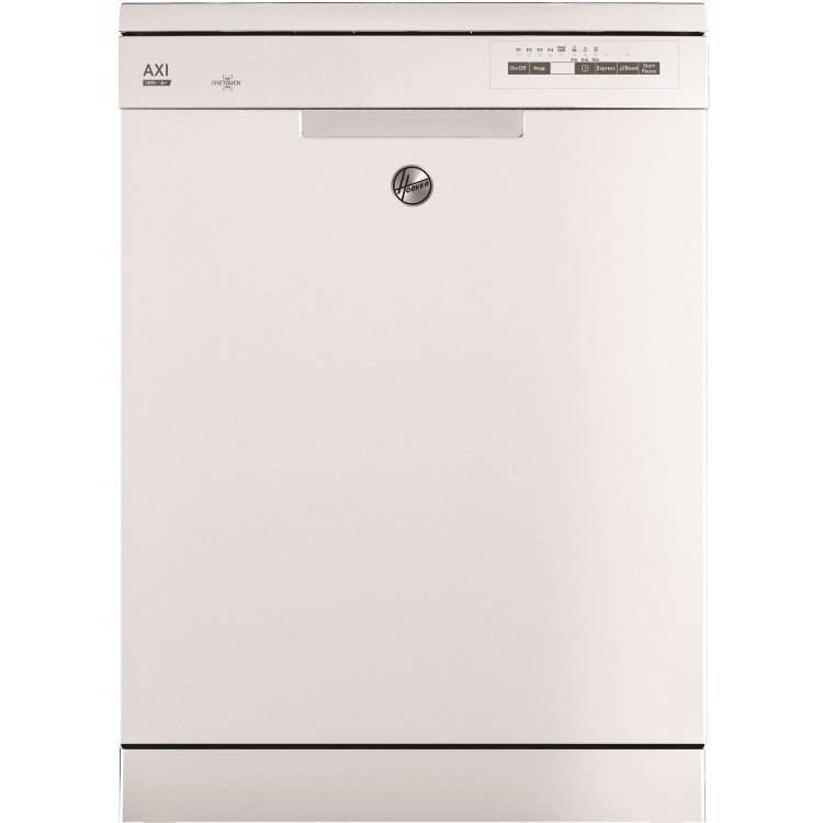 GRADE A2 - Hoover HDYN1L390OW 13 Place Freestanding Dishwasher With One Touch - White