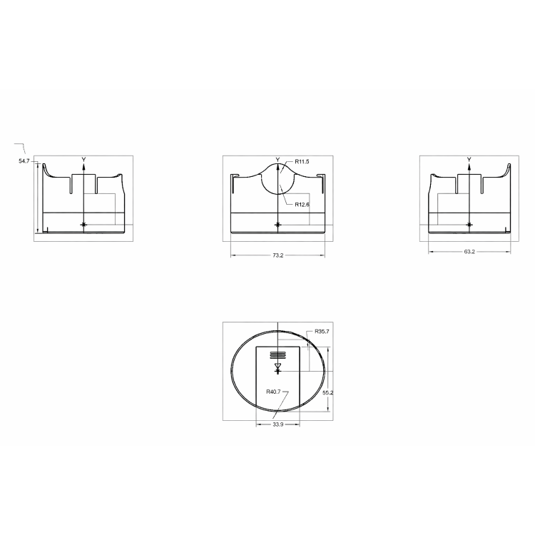 Cleopatra Designer Heating Element Cover for Electric Radiator