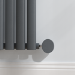 Dark Grey Designer Heating Element Cover for Electric Radiator