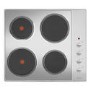 CDA 60cm 4 Zone Sealed Plate Hob - Stainless Steel