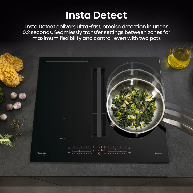 Hisense Hi6 60cm 4 Zone Venting Induction Hob