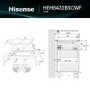 Hisense Hi6 83cm 4 Zone Venting Induction Hob
