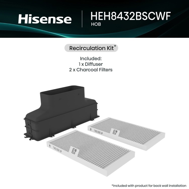 Hisense Hi6 83cm 4 Zone Venting Induction Hob