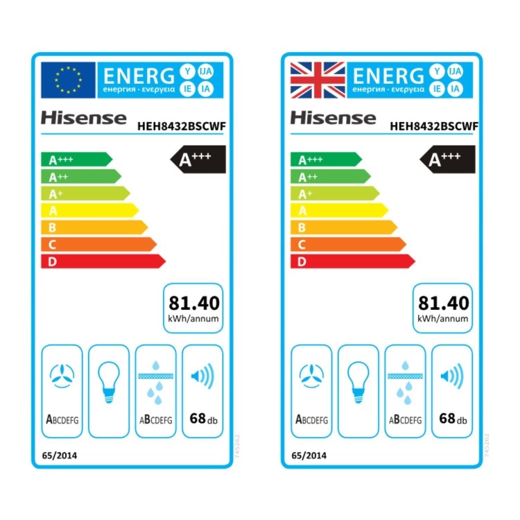 Hisense Hi6 83cm 4 Zone Venting Induction Hob