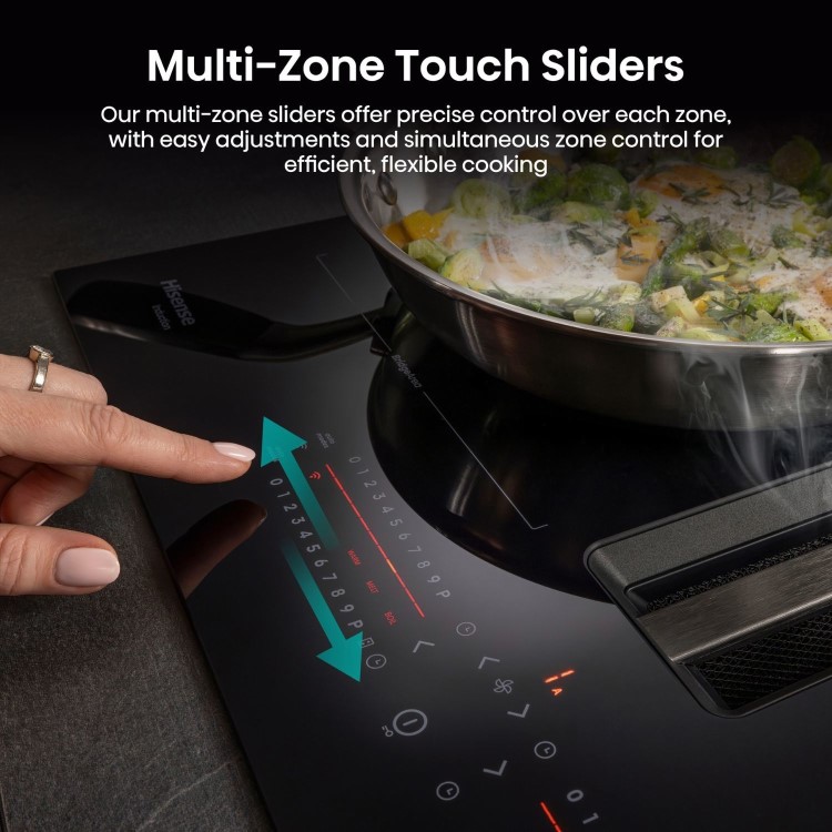 Hisense Hi6 83cm 4 Zone Venting Induction Hob