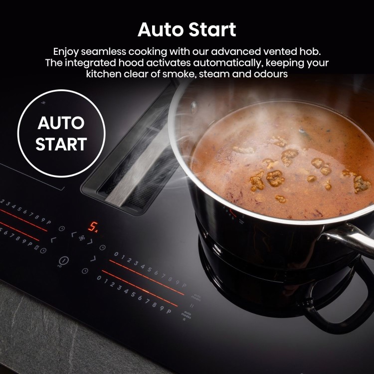 Hisense Hi6 83cm 4 Zone Venting Induction Hob