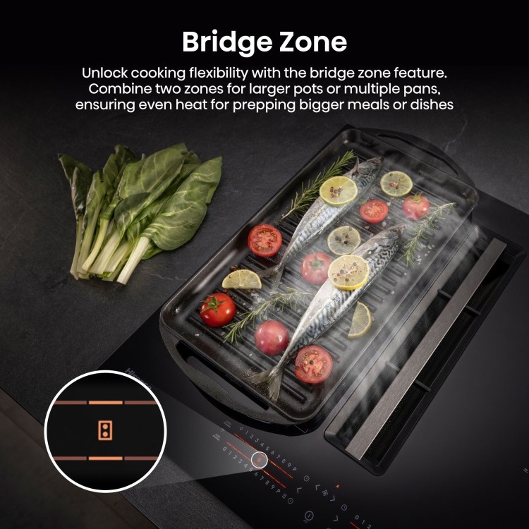 Hisense Hi6 83cm 4 Zone Venting Induction Hob
