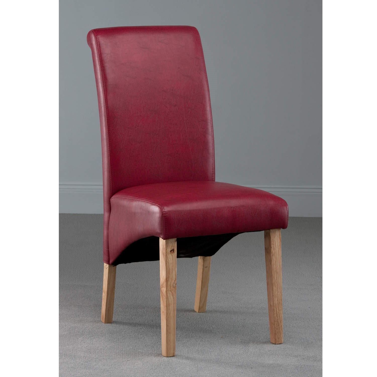 World Furniture Henley Red Faux Leather Dining Chair Hen04 World Furniture Henley Red Faux Leather Dining Chair Hen04