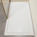 HEN12X9 1200x900mm Anti-Slip Rectangular Shower Tray 30mm Low-Profile - Hendra
