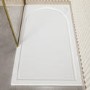 1200x900 Anti-Slip Rectangular Shower Tray 30mm Low-Profile - Slate Cast Marble