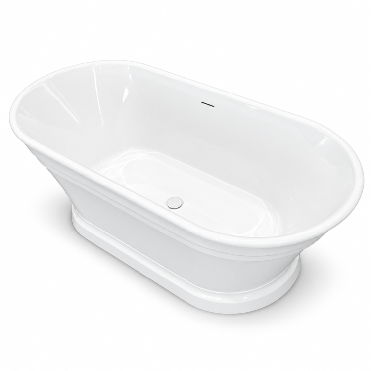 Freestanding Double Ended Bath 1700 x 790mm - Henley