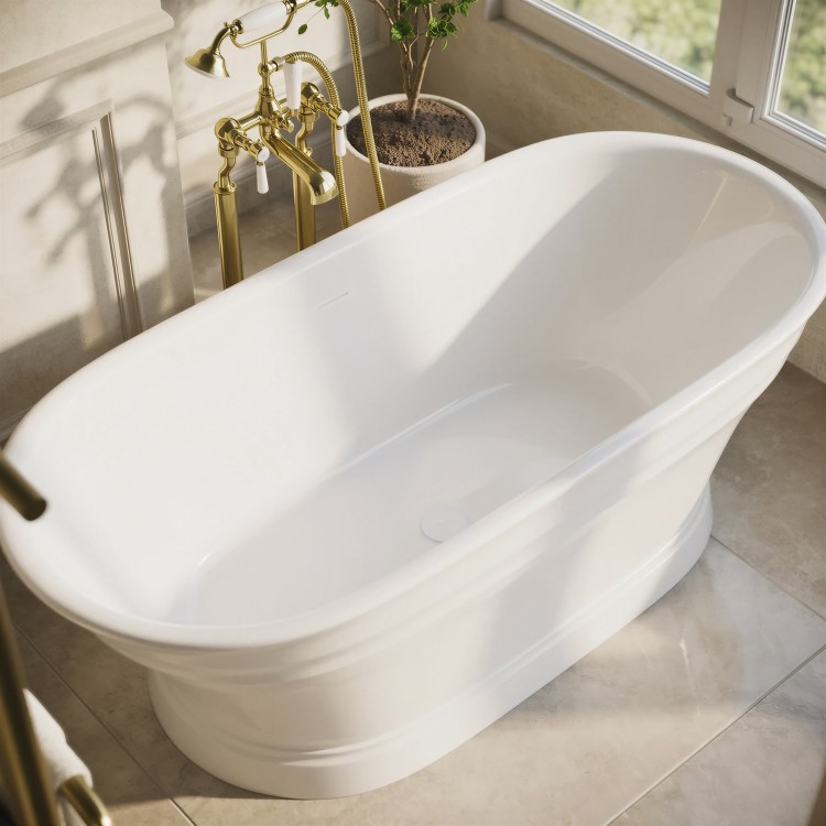 Freestanding Double Ended Bath 1700 x 790mm - Henley