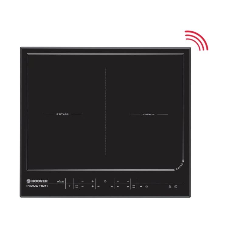 Hoover HESD4 59cm Touch Control Flex Induction Hob - Black