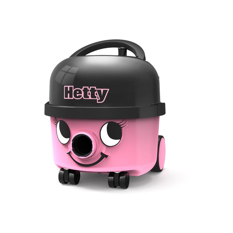 Numatic HET160T Hetty Turbo Bagged Vacuum Cleaner - Pink