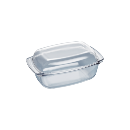 Bosch HEZ915003 Oval Glass Casserole Dish with Lid for Series 8 6 & 4 Ovens