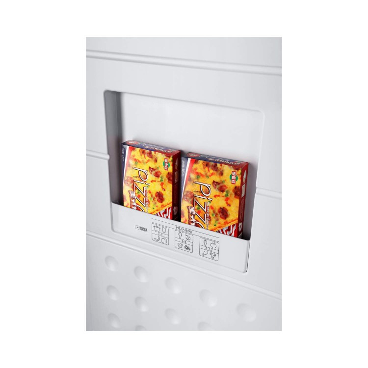 Haier HF-255WAA 60cm Wide Frost Free Freestanding Upright Freezer - White