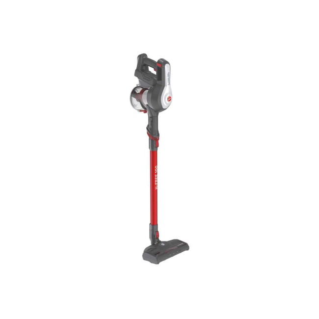 Hoover HF122RPT H-Free 100 Cordless Stick Vacuum Cleaner - Grey & Red