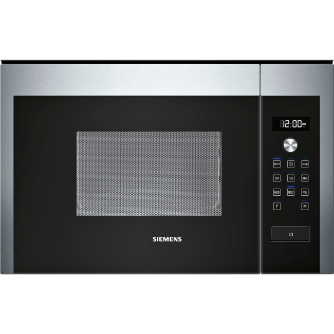 Siemens iQ500 20L 800W Builtin Microwave Stainless Steel HF15M564B Appliances Direct
