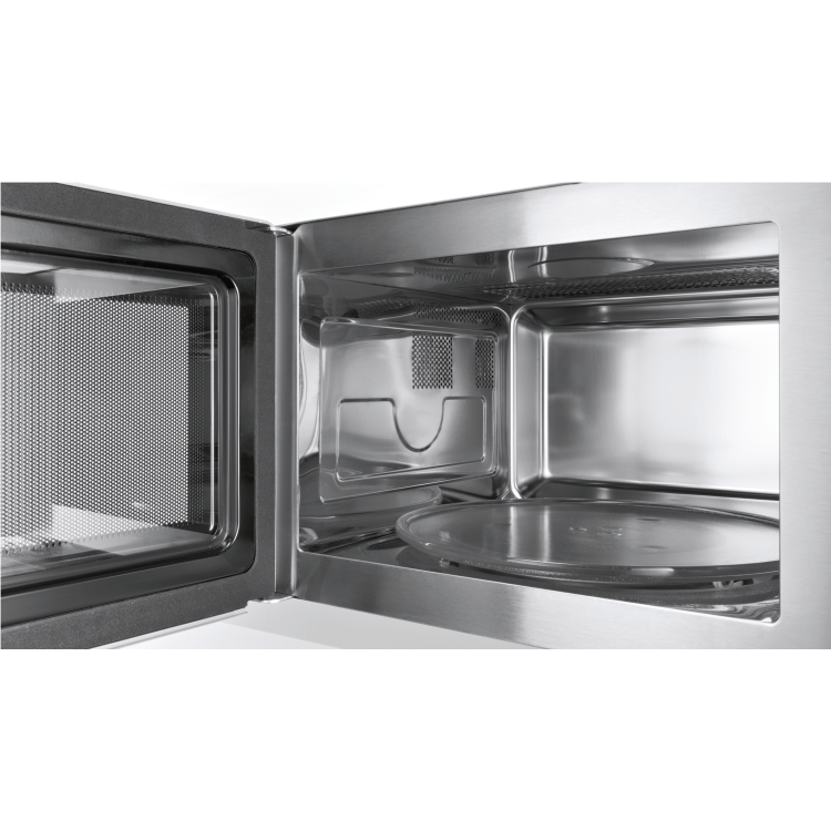 GRADE A3 - Siemens HF15M564B iQ500 800W 20L Built-in Microwave Oven For A 60cm Wide Wall Unit - Stainless Steel