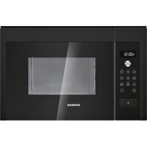 Siemens HF15M664B 800W 20L Built-in Standard Microwave For A 60cm Wide Cabinet Black