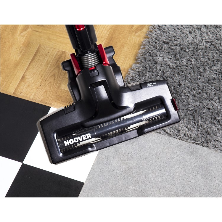 Hoover HF18RH H-Free Cordless Vacuum Cleaner - Black & Red
