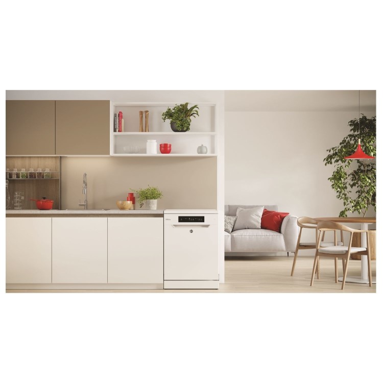 Hoover H-Dish 300 Freestanding Dishwasher - Smart Wi-Fi, C-Rated, White