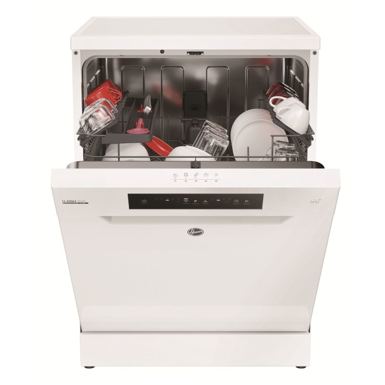 Hoover H-Dish 300 Freestanding Dishwasher - Smart Wi-Fi, C-Rated, White