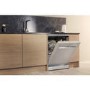 Refurbished Hotpoint Aquarius HFC2B19XUKN 13 Place Freestanding Dishwasher Silver
