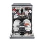 Refurbished Hoover H-DISH 500 HF5C7F0A-80 15 Place Freestanding Dishwasher Graphite