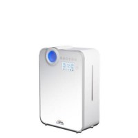 HeavenFresh HF758 White Digital Ultrasonic Cool & Warm Mist remote control Humidifier 