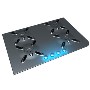 Hoover HF7 Ghisa 75cm 4 Burner Gas-on-glass Hob - Black