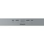 Refurbished Hotpoint Aquarius HFC2B19XUKN 13 Place Freestanding Dishwasher Silver