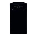 HF9E1B19BUK Hotpoint Freestanding Slimline Dishwasher - Black, Quick Wash