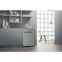 Refurbished Hotpoint Aquarius HFC2B19XUKN 13 Place Freestanding Dishwasher Silver