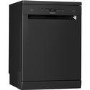Refurbished Hotpoint HFC3C26WCBUK 14 Place Freestanding Dishwasher Black