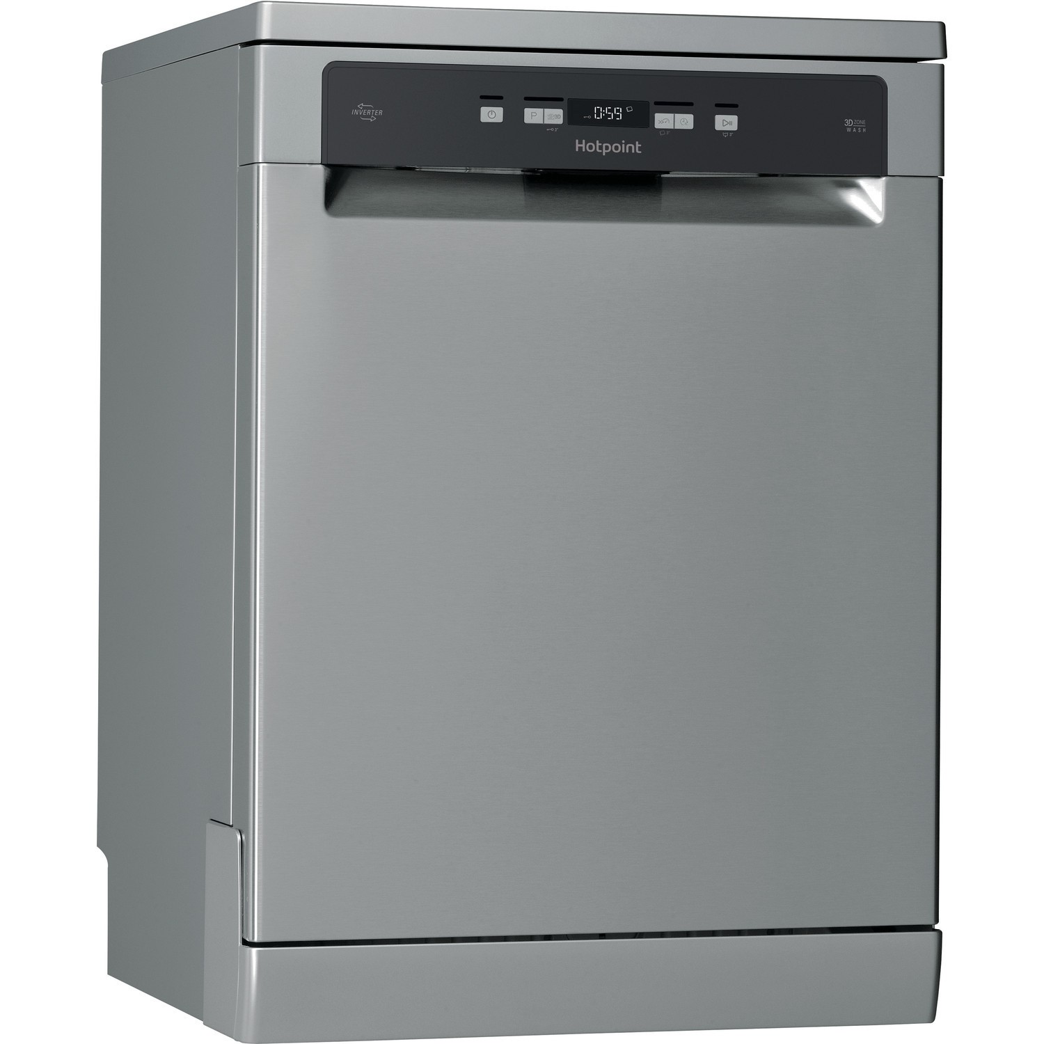 Hotpoint 3D Zone  Dishwasher Activedry, Flexiload, 14 Place Settings Freestanding HFC3C26WCXUKN