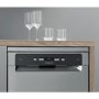 Refurbished Hotpoint HFC3C26WCXUKN 14 Place Freestanding Dishwasher Silver