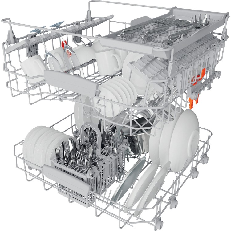 Refurbished Hotpoint HFC3C32FWUK 14 Place Freestanding Dishwasher White