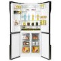 Hoover 422 Litre American Fridge Freezer - Stainless steel