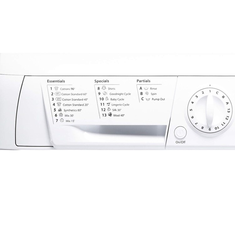 Hotpoint HFEL501P First Edition White 5kg 1000rpm Freestanding Washing Machine