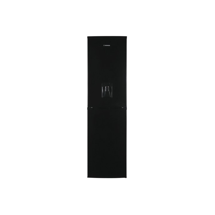 Hoover HFF195BWK Frost Free Freestanding Fridge Freezer With Water Dispenser - Black