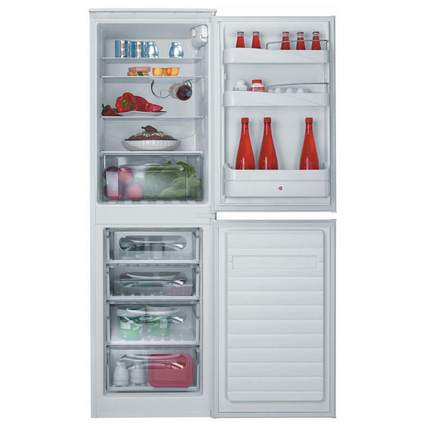Hoover HFFBP3050K 5050 Frost Free Integrated Fridge Freezer