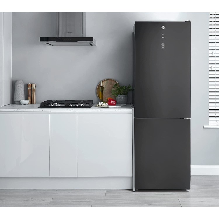 Hoover 317 Litre 70/30 Freestanding Fridge Freezer - Grey