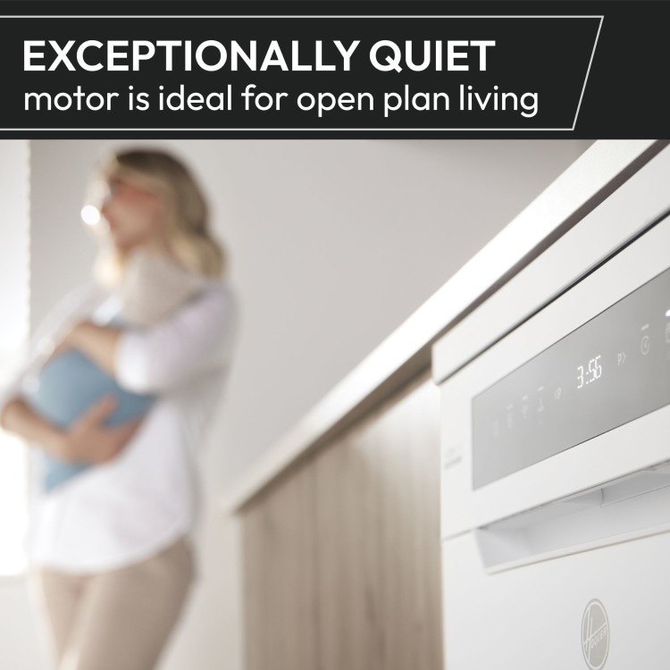 Hoover H-Dish 300 Freestanding Dishwasher - Smart Wi-Fi C Rated Graphite