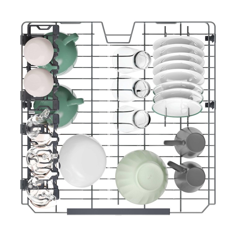 Hoover H-Dish 300 Freestanding Dishwasher - Smart Wi-Fi C Rated Graphite